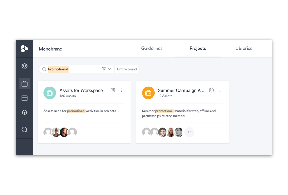 Description-based Search - Projects and Libraries