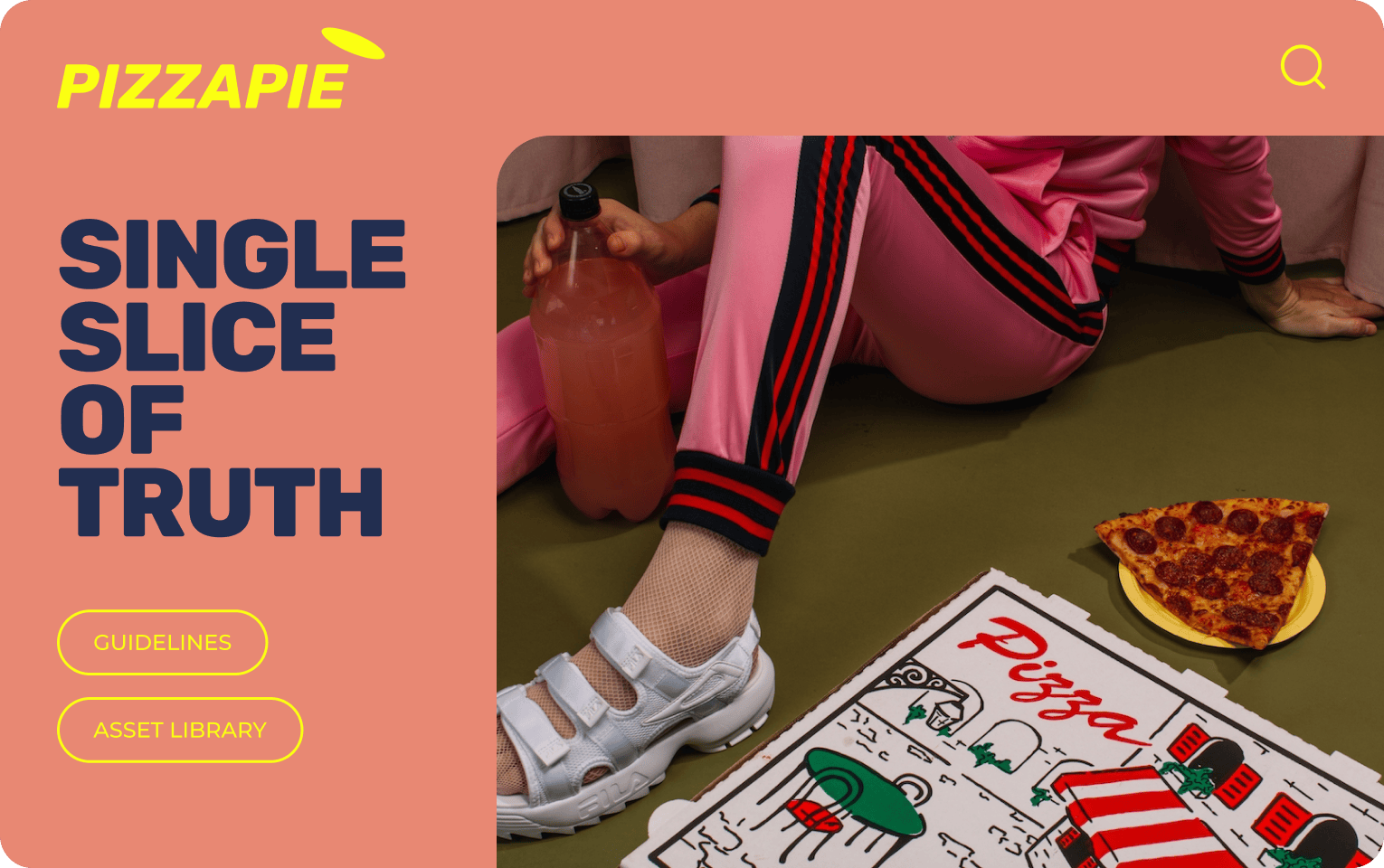 Card showing the Pizza Pie brand.